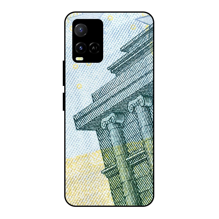Baroque and Rococo style Metal Back Case for Vivo Y21A