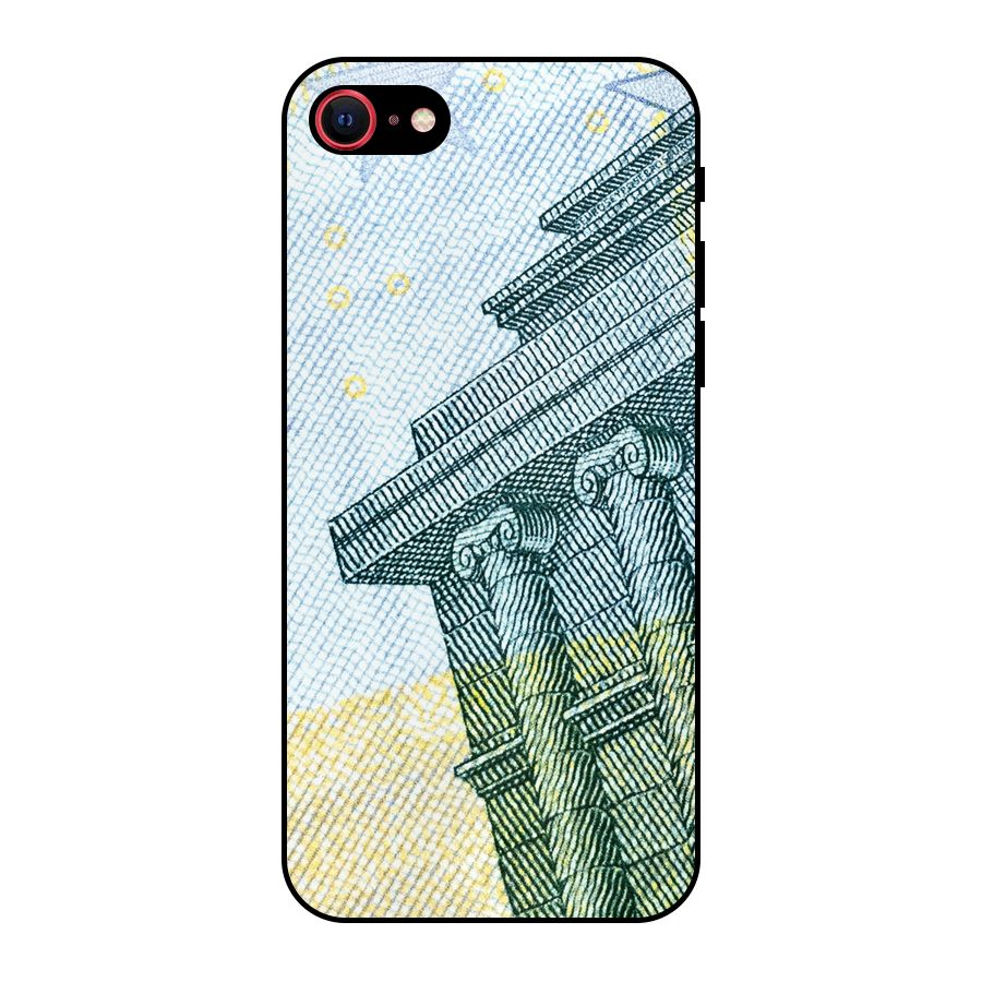 Baroque and Rococo style Metal Back Case for iPhone SE 2022