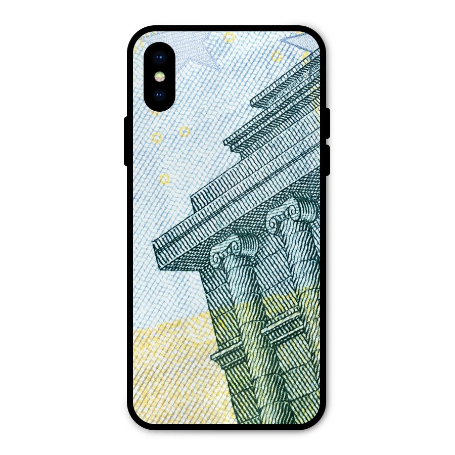 Baroque and Rococo style Metal Back Case for iPhone X