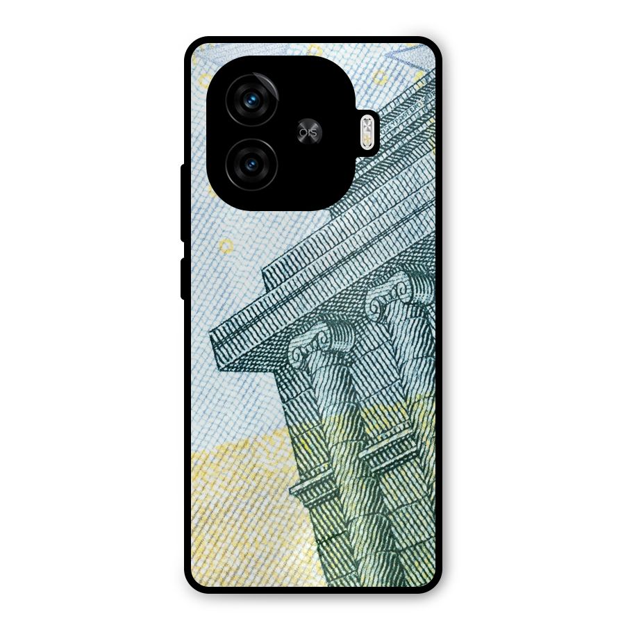 Baroque and Rococo style Metal Back Case for iQOO Z9 Turbo