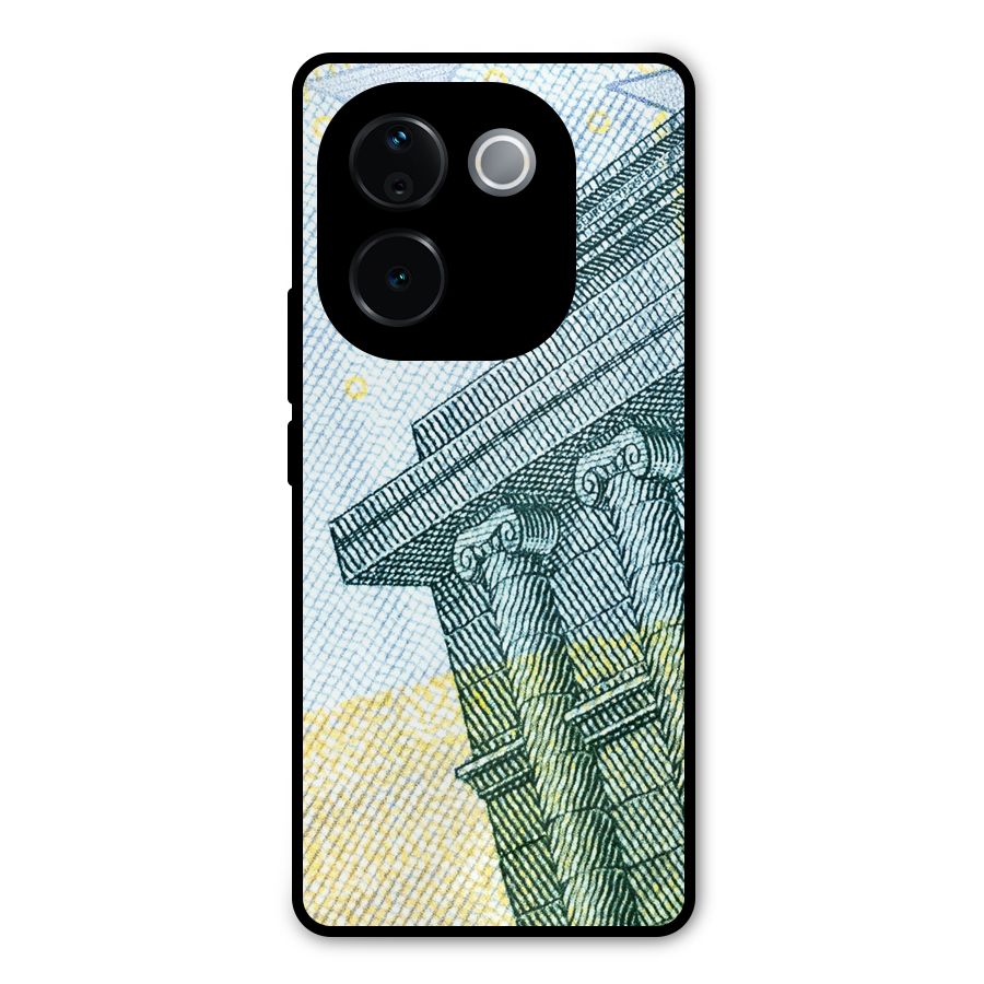 Baroque and Rococo style Metal Back Case for iQOO Z9s Pro