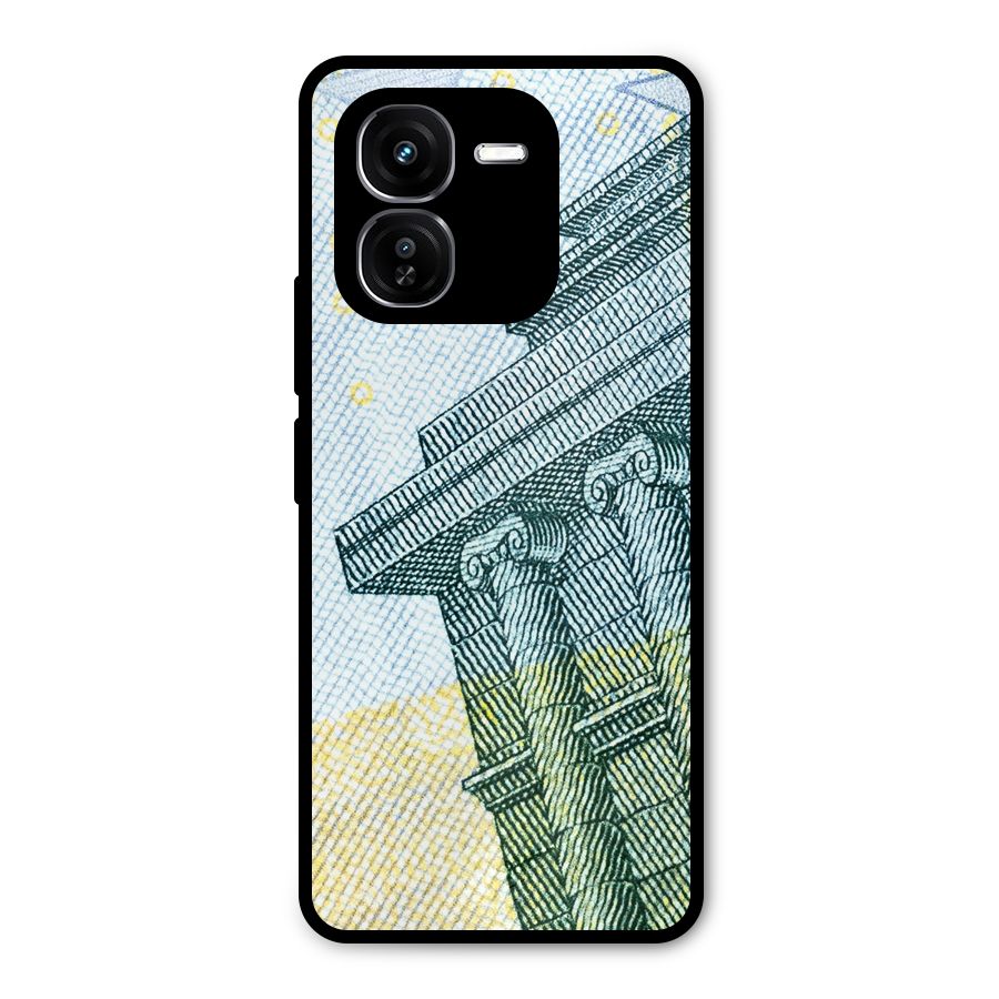 Baroque and Rococo style Metal Back Case for iQOO Z9x