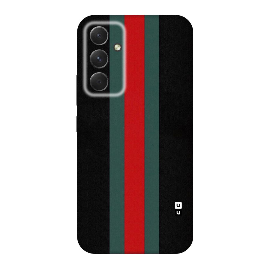 Basic Colored Stripes Original Polycarbonate Back Case for Galaxy A54