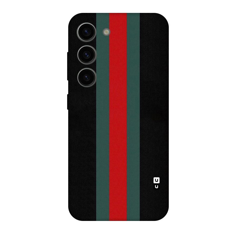 Basic Colored Stripes Original Polycarbonate Back Case for Galaxy S23