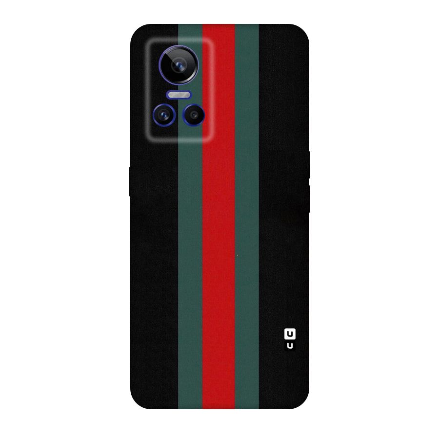 Basic Colored Stripes Original Polycarbonate Back Case for Realme GT Neo 3