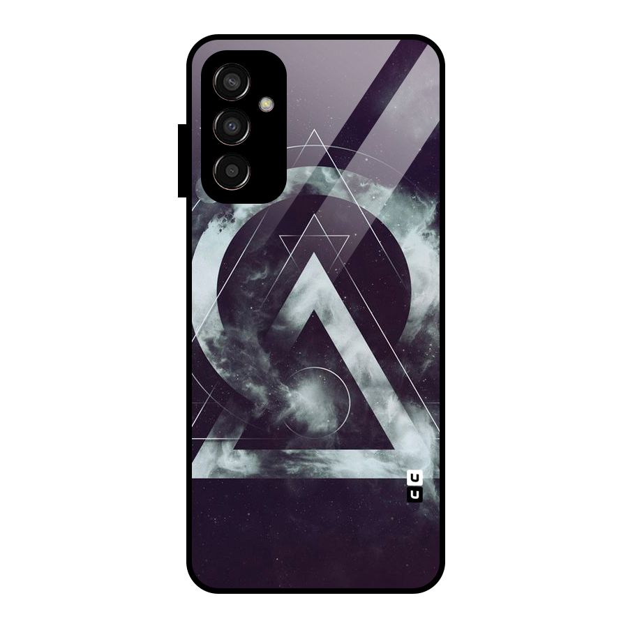 Basic Galaxy Shape Glass Back Case for Galaxy F13