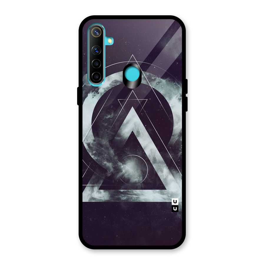 Basic Galaxy Shape Glass Back Case for Realme Narzo 10