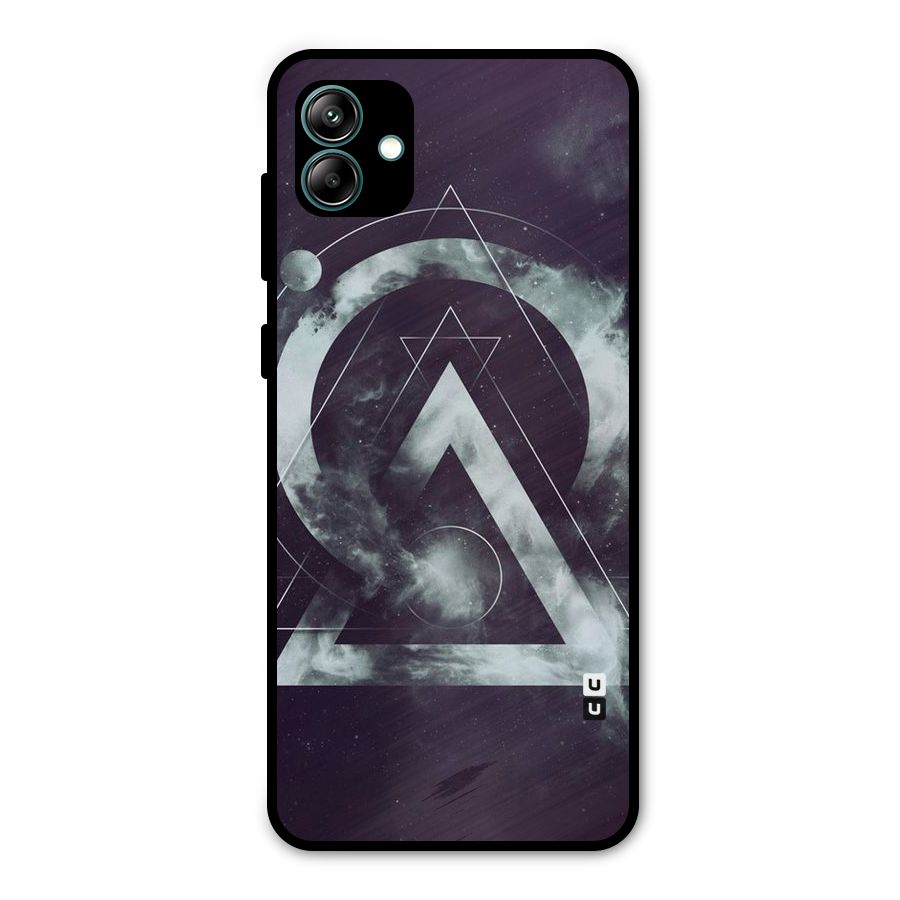 Basic Galaxy Shape Metal Back Case for Galaxy A04