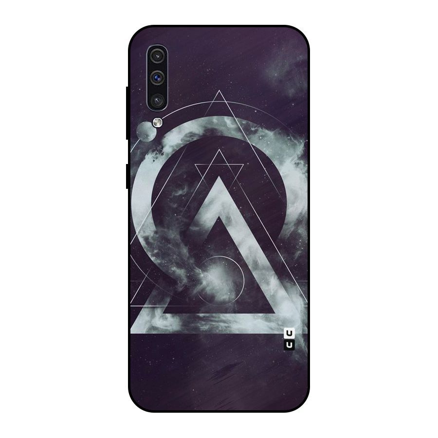 Basic Galaxy Shape Metal Back Case for Galaxy A30s