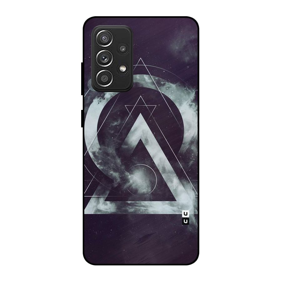 Basic Galaxy Shape Metal Back Case for Galaxy A52s 5G