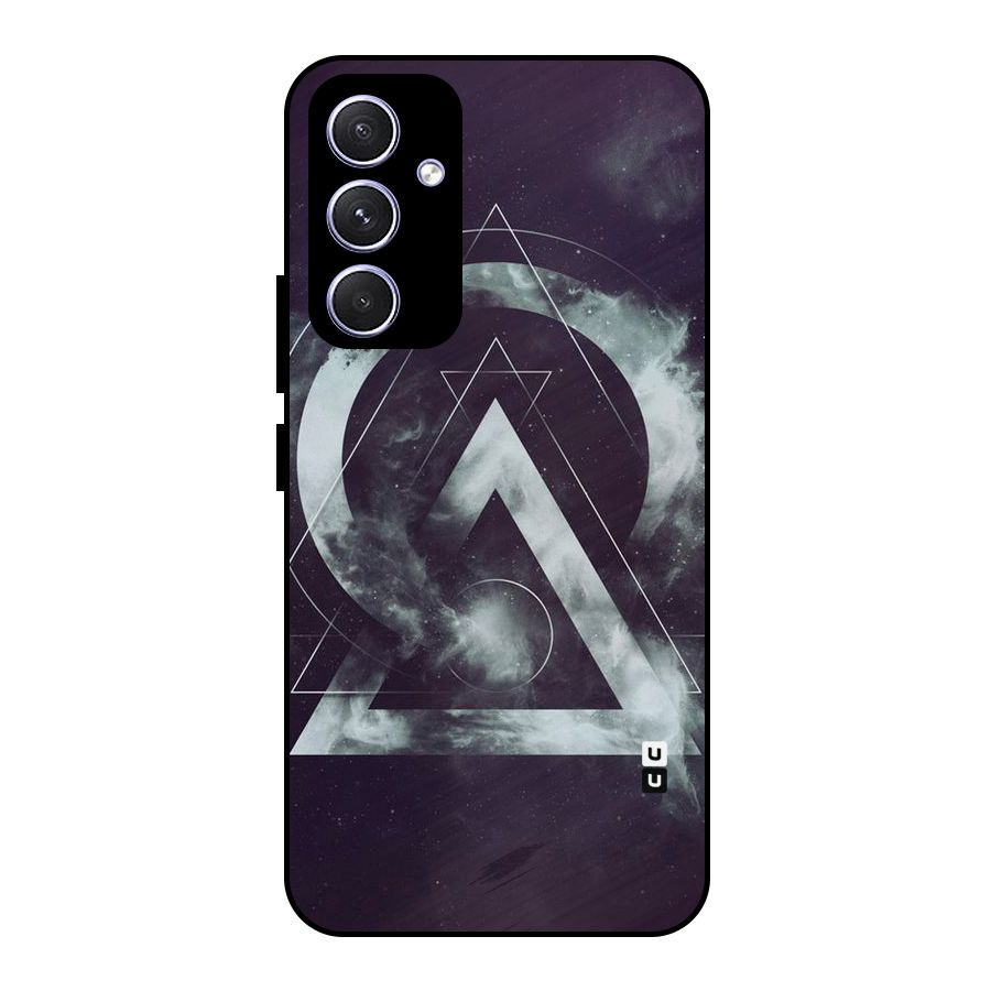 Basic Galaxy Shape Metal Back Case for Galaxy A54