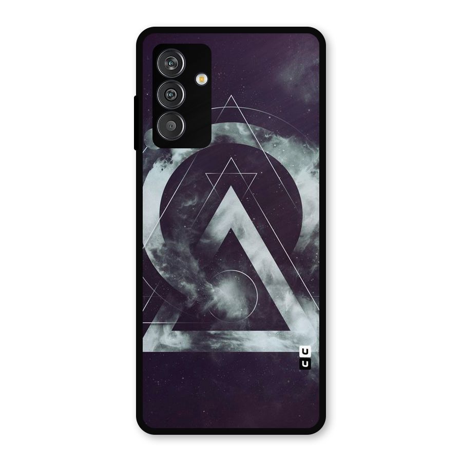 Basic Galaxy Shape Metal Back Case for Galaxy F13