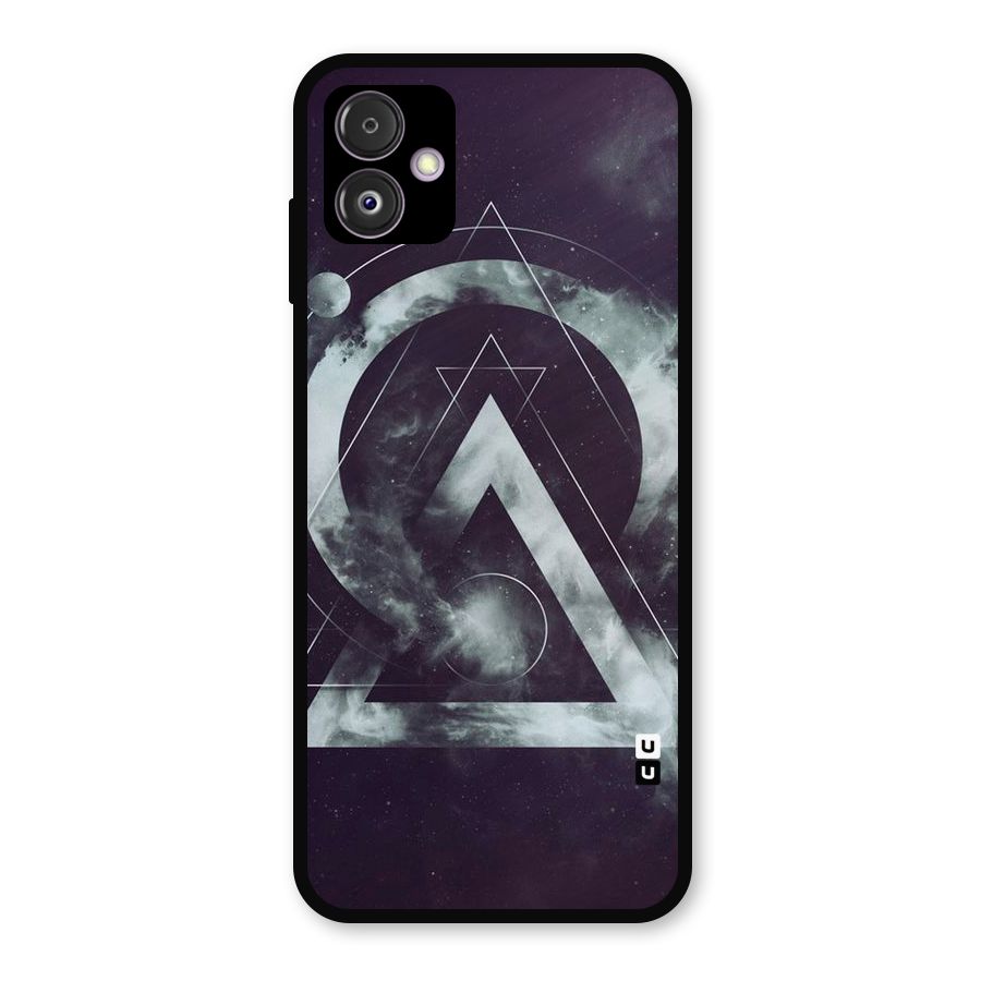 Basic Galaxy Shape Metal Back Case for Galaxy F14