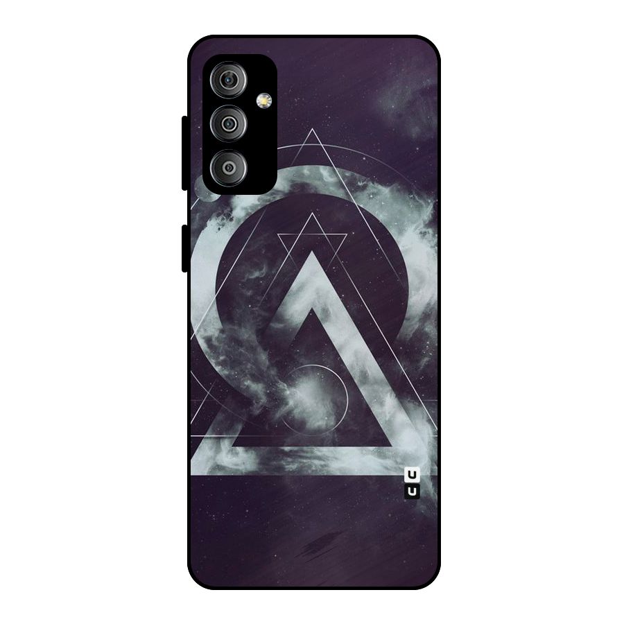 Basic Galaxy Shape Metal Back Case for Galaxy F23