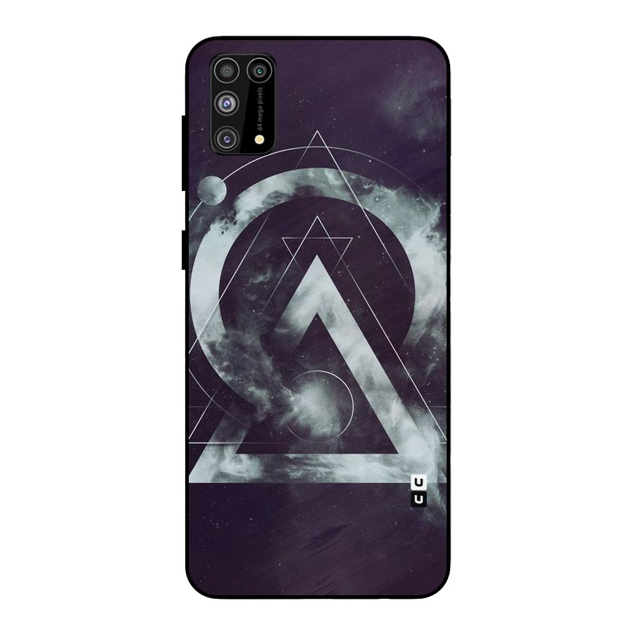 Basic Galaxy Shape Metal Back Case for Galaxy F41