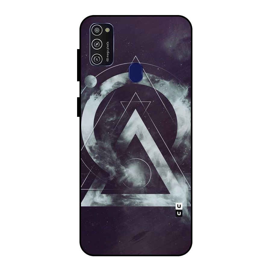 Basic Galaxy Shape Metal Back Case for Galaxy M30s