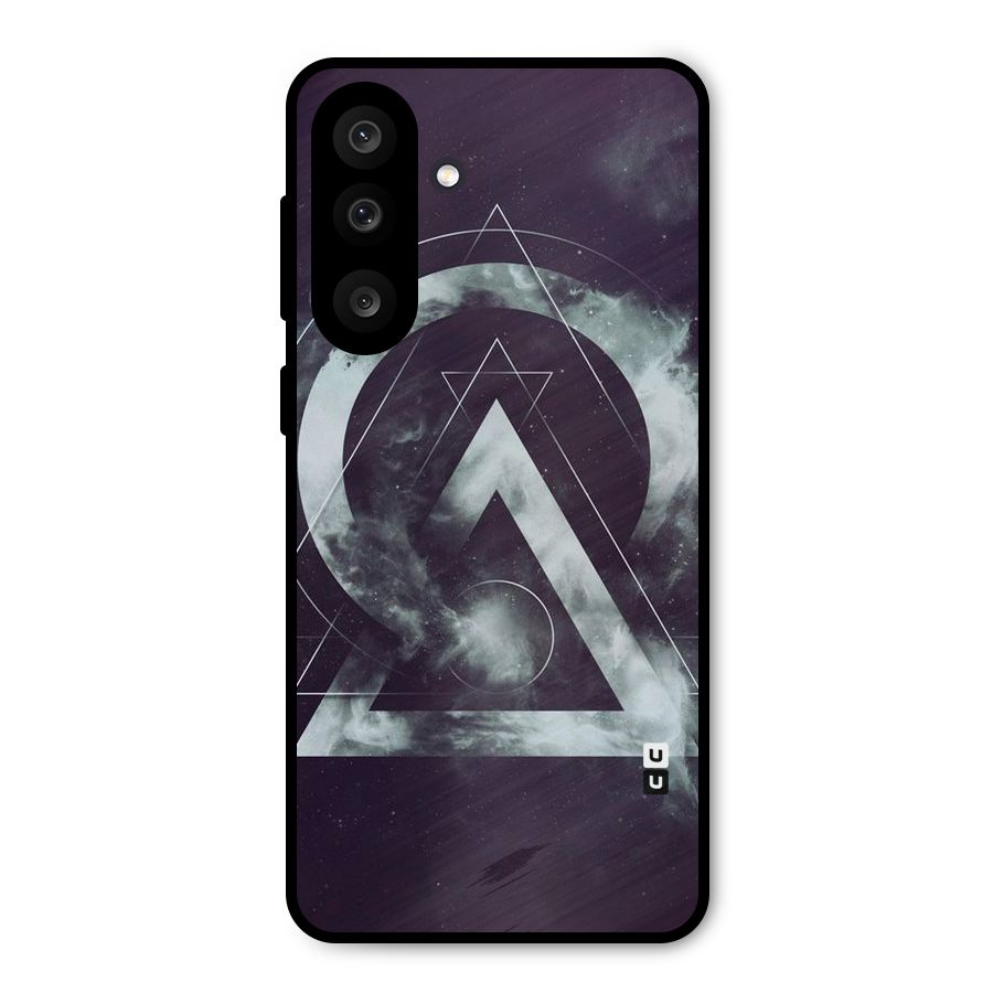 Basic Galaxy Shape Metal Back Case for Galaxy M56