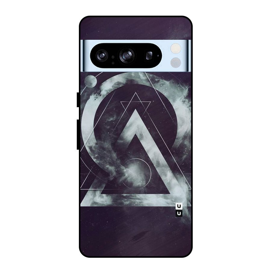 Basic Galaxy Shape Metal Back Case for Google Pixel 8 Pro