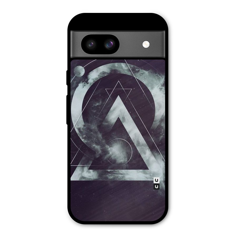 Basic Galaxy Shape Metal Back Case for Google Pixel 8a