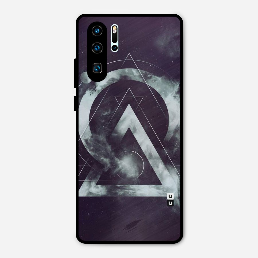 Basic Galaxy Shape Metal Back Case for Huawei P30 Pro