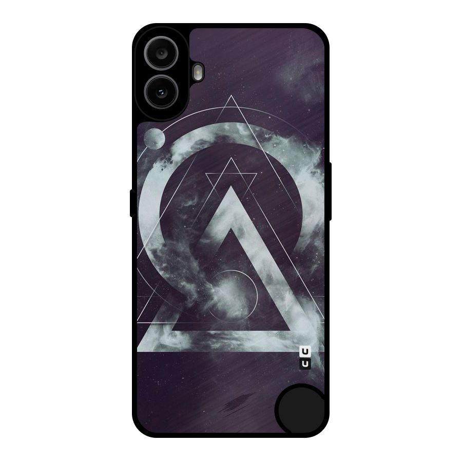 Basic Galaxy Shape Metal Back Case for Nothing CMF Phone 1
