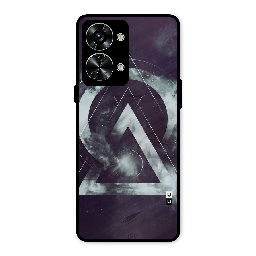 Basic Galaxy Shape Metal Back Case for OnePlus Nord 2T