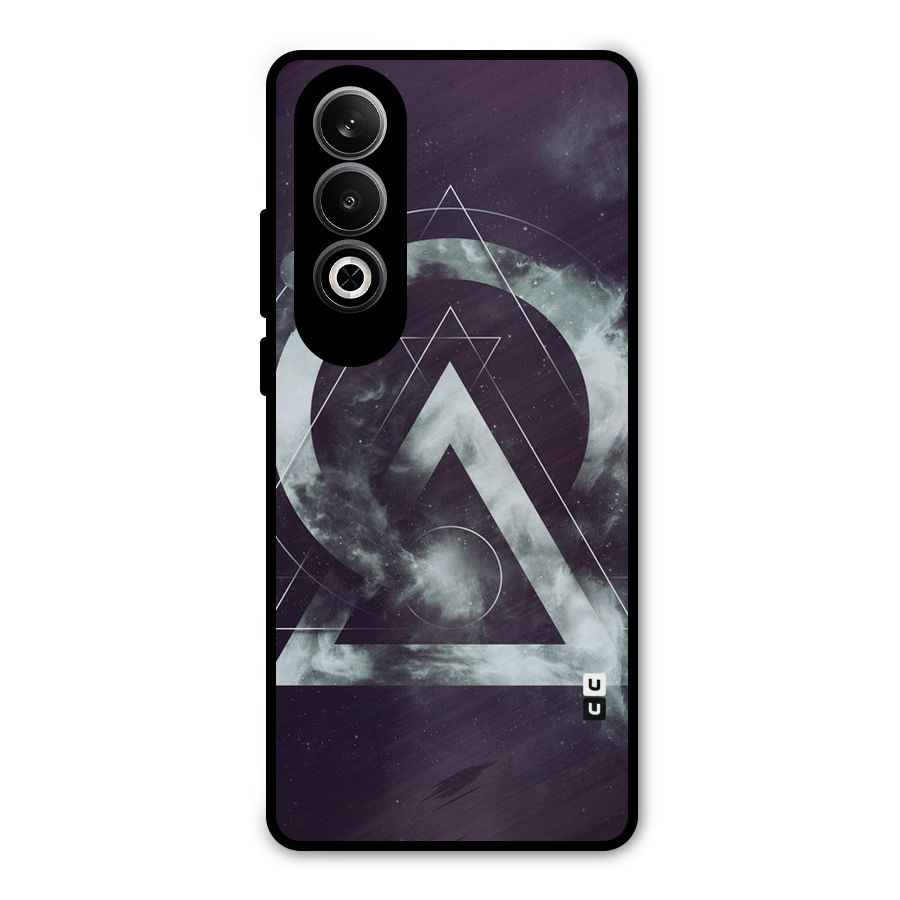 Basic Galaxy Shape Metal Back Case for OnePlus Nord CE4