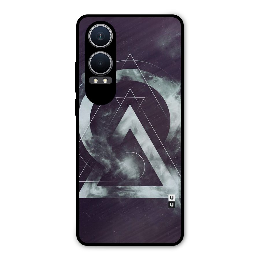 Basic Galaxy Shape Metal Back Case for OnePlus Nord CE4 Lite