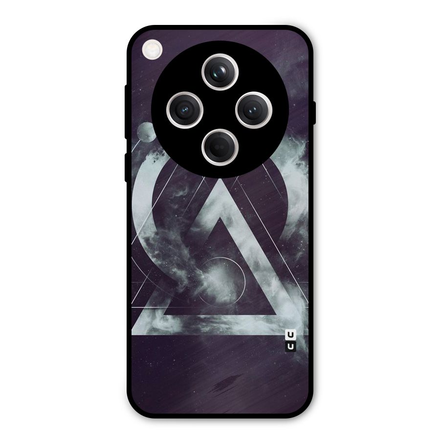 Basic Galaxy Shape Metal Back Case for Oppo Find X8