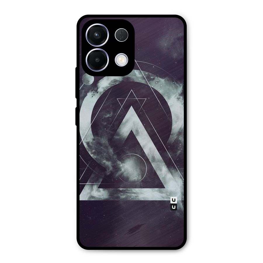 Basic Galaxy Shape Metal Back Case for Oppo K13