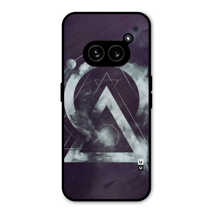 Basic Galaxy Shape Metal Back Case for Nothing Phone 2a