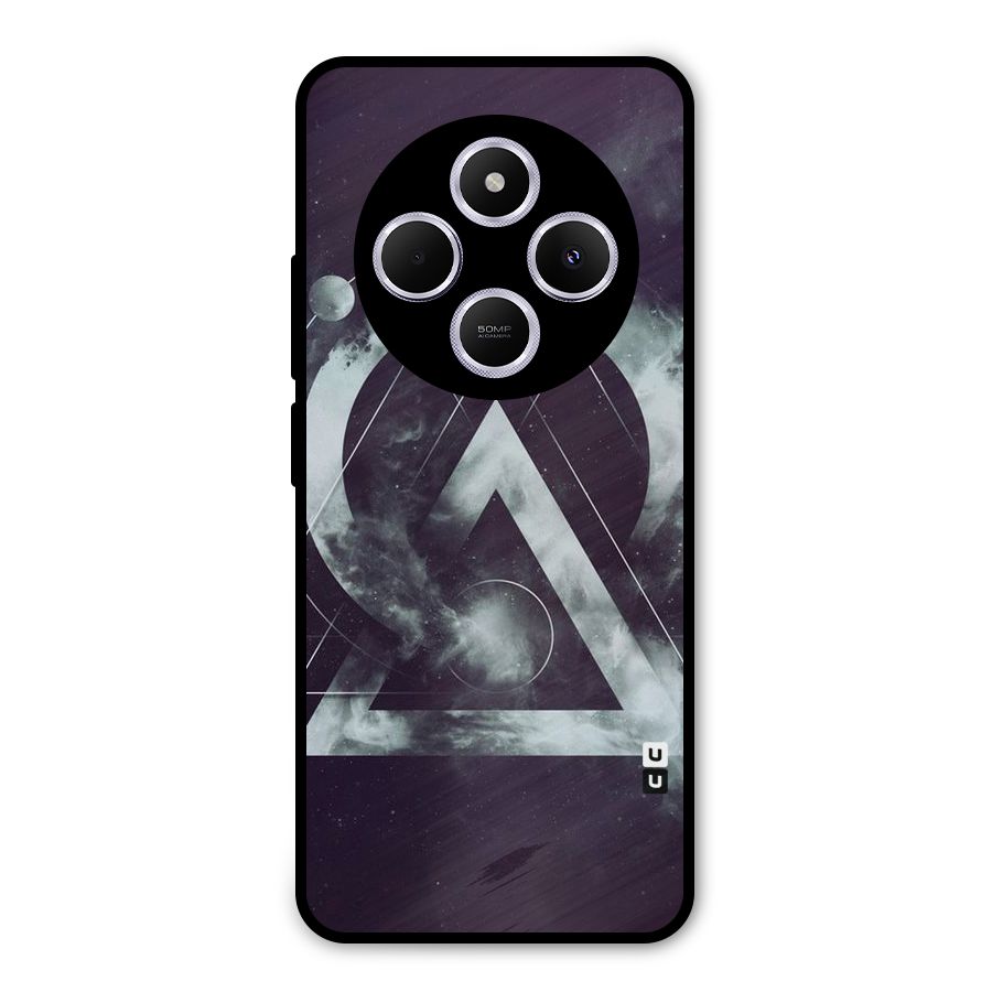 Basic Galaxy Shape Metal Back Case for Poco C75 5G