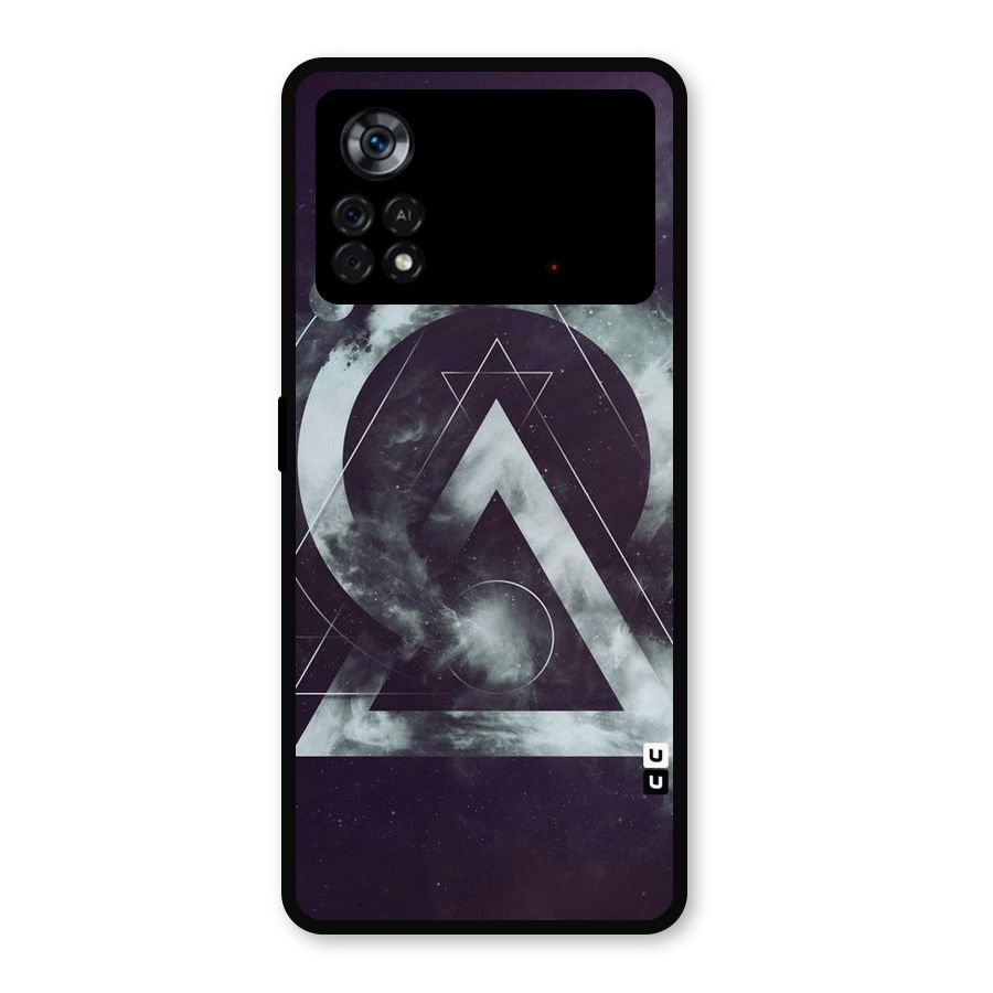 Basic Galaxy Shape Metal Back Case for Poco X4 Pro 5G