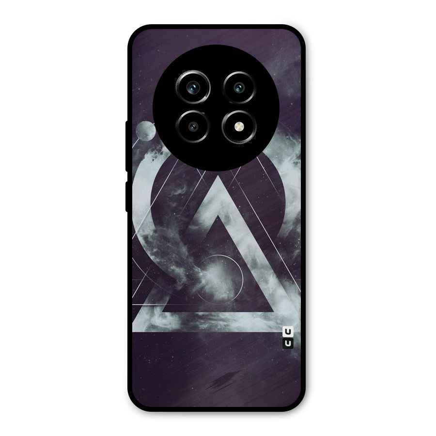 Basic Galaxy Shape Metal Back Case for Realme 13 Pro