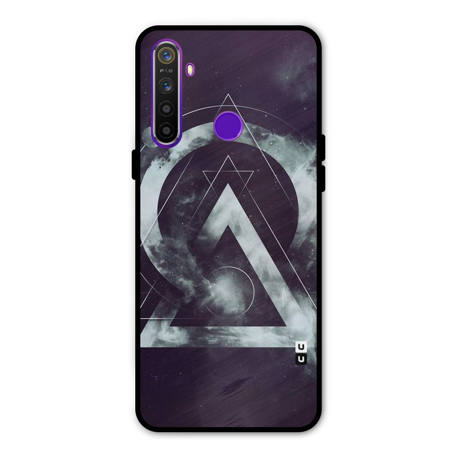 Basic Galaxy Shape Metal Back Case for Realme 5