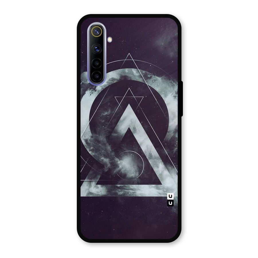 Basic Galaxy Shape Metal Back Case for Realme 6i