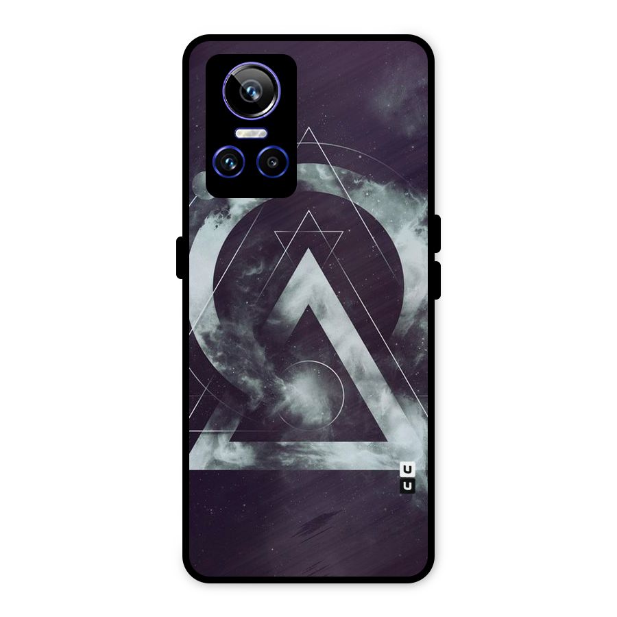 Basic Galaxy Shape Metal Back Case for Realme GT Neo 3