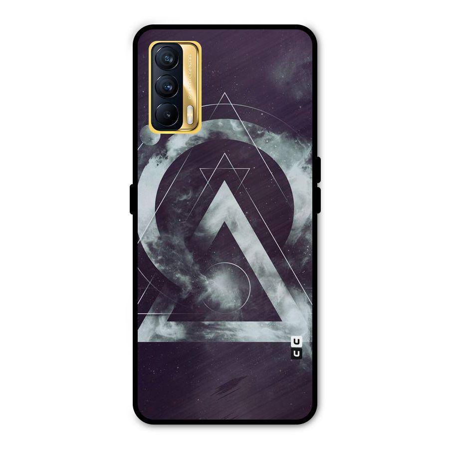 Basic Galaxy Shape Metal Back Case for Realme X7