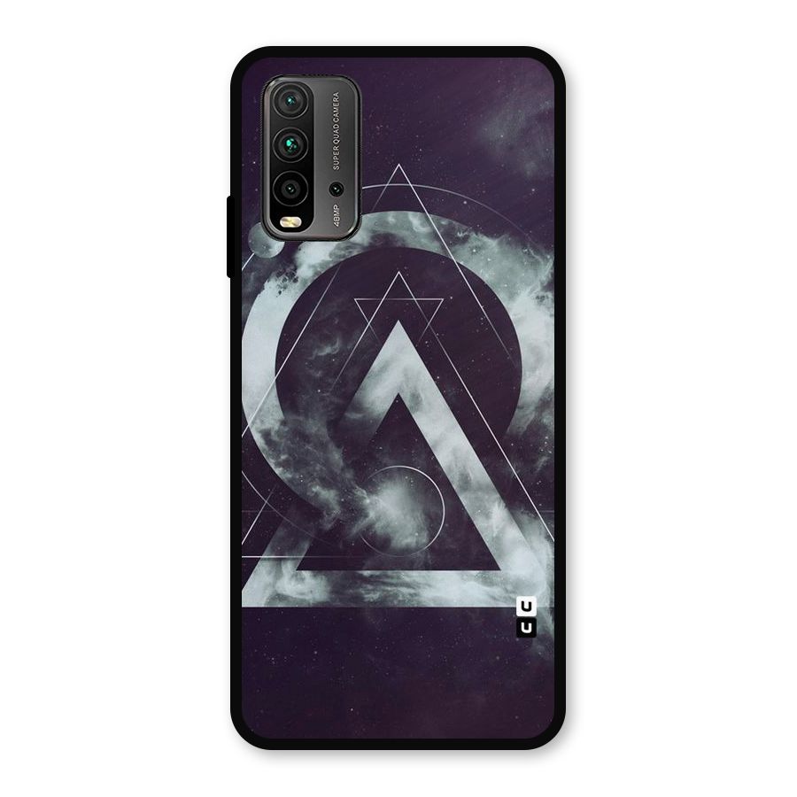 Basic Galaxy Shape Metal Back Case for Redmi 9 Power