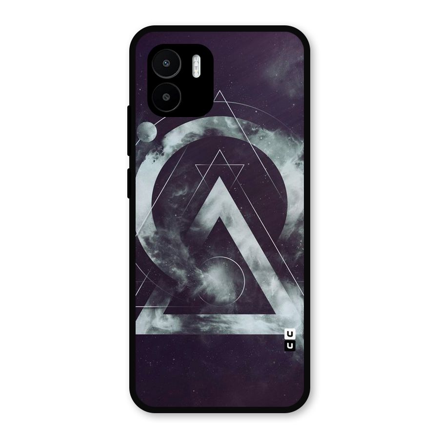 Basic Galaxy Shape Metal Back Case for Redmi A2