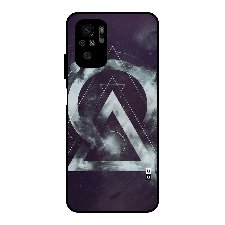 Basic Galaxy Shape Metal Back Case for Redmi Note 10S
