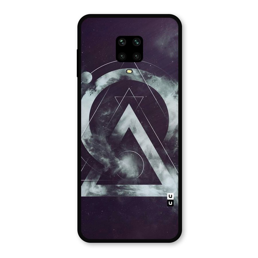 Basic Galaxy Shape Metal Back Case for Redmi Note 9 Pro Max