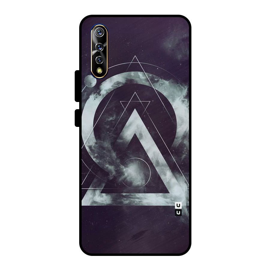 Basic Galaxy Shape Metal Back Case for Vivo S1