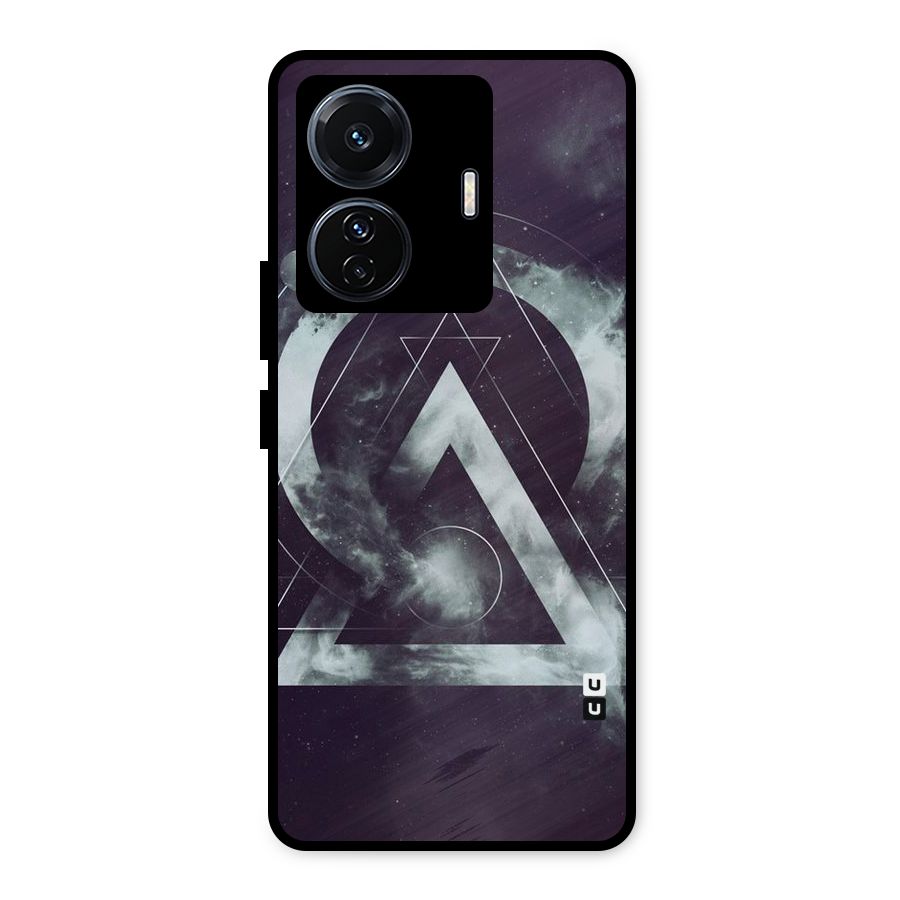 Basic Galaxy Shape Metal Back Case for Vivo T1 Pro