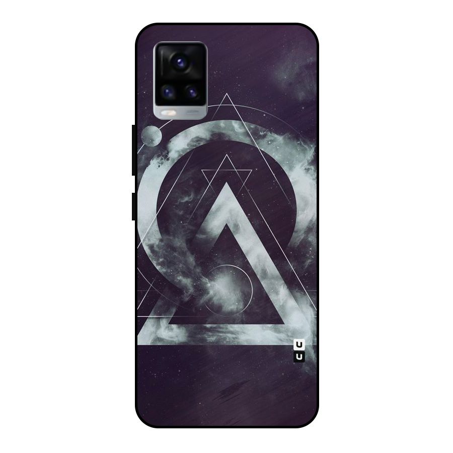 Basic Galaxy Shape Metal Back Case for Vivo V20