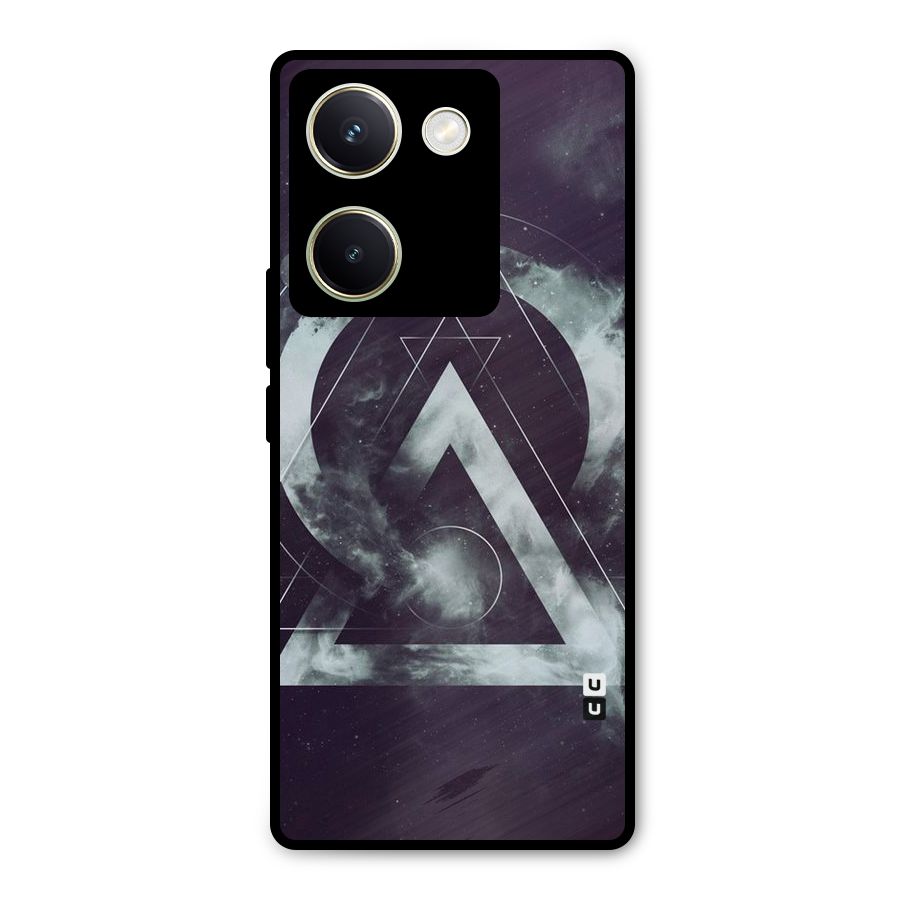 Basic Galaxy Shape Metal Back Case for Vivo Y200 Pro