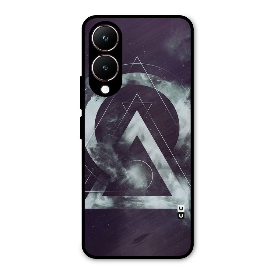 Basic Galaxy Shape Metal Back Case for Vivo Y28