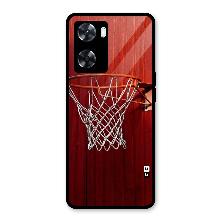 Basket Red Glass Back Case for Oppo A77s