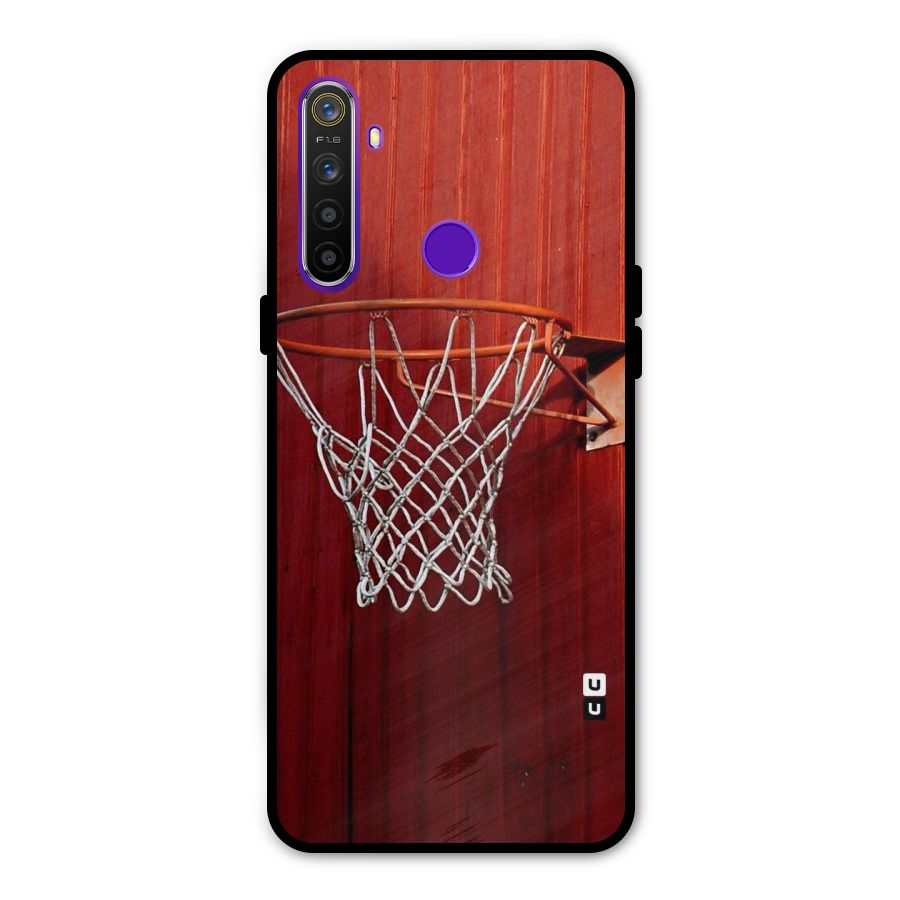 Basket Red Glass Back Case for Realme 5s