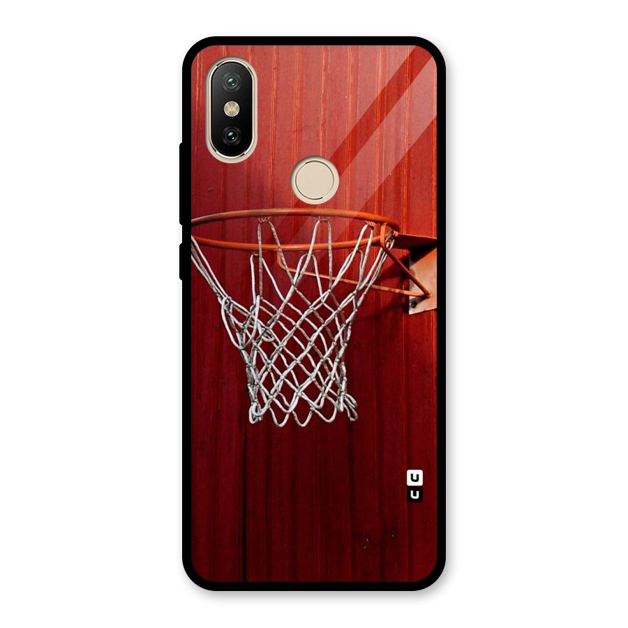 Basket Red Glass Back Case for Redmi A2